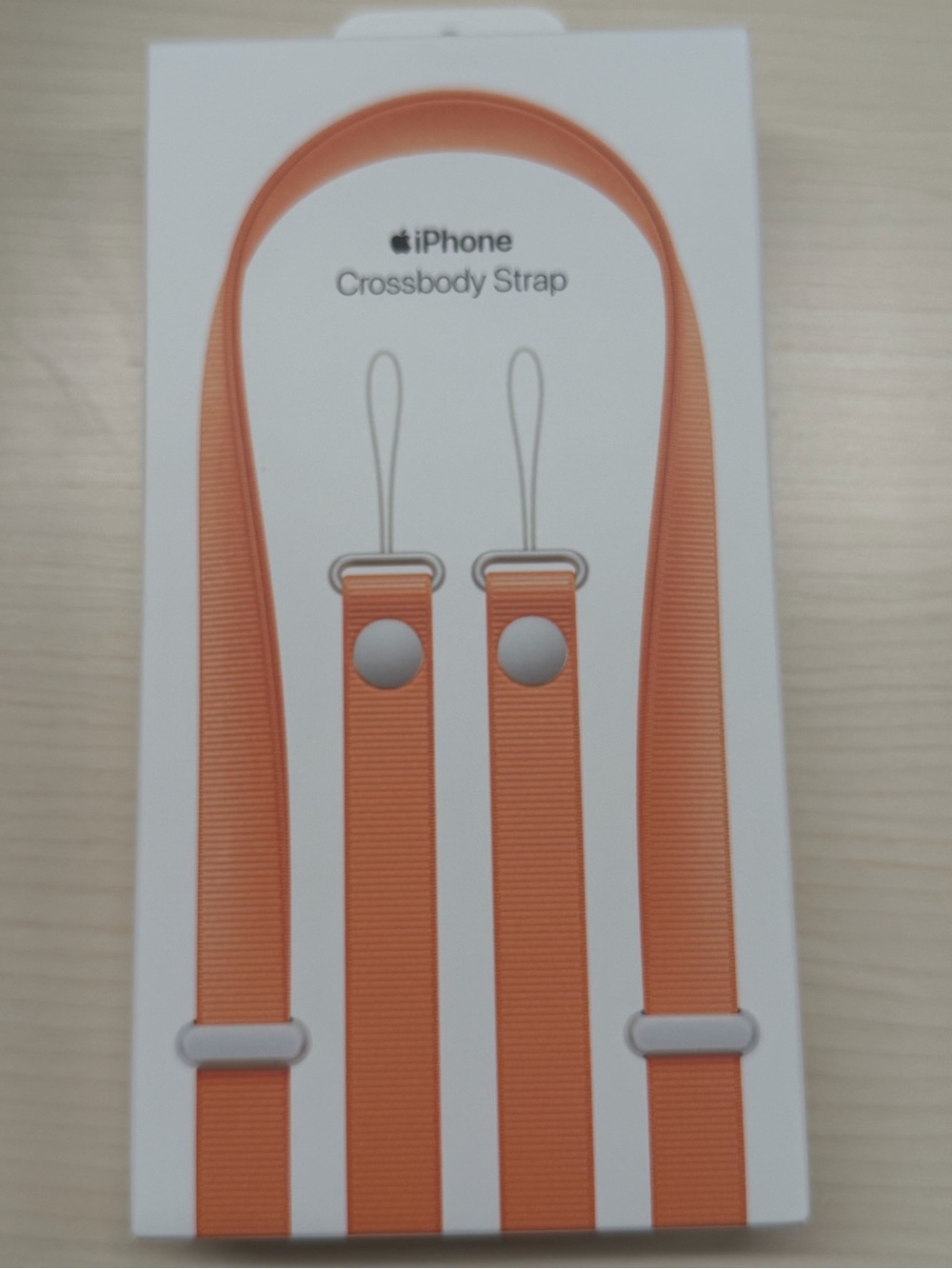 Apple Crossbody Strap - Orange